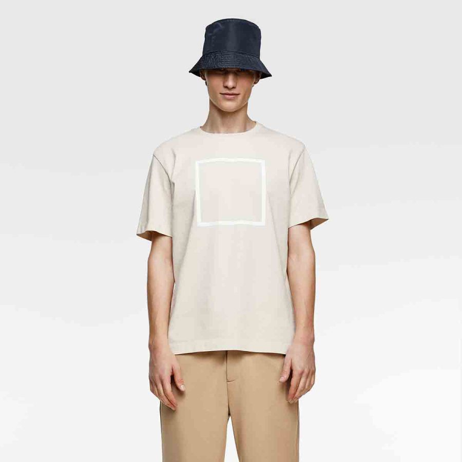 Cream Square Shirt – Image 2